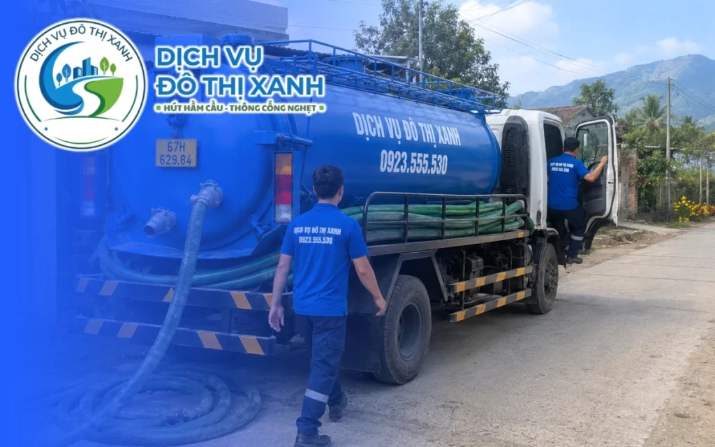 Ảnh đại diện bài viết hút hầm cầu Long Xuyên An Giang của Dịch Vụ Đô Thị Xanh