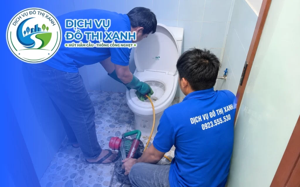 Thông bồn cầu Phú Tân giá 2026, gọi là có thợ tới 6 Ảnh đại diện bài viết thông bồn cầu Phú Tân An Giang của Dịch Vụ Đô Thị Xanh
