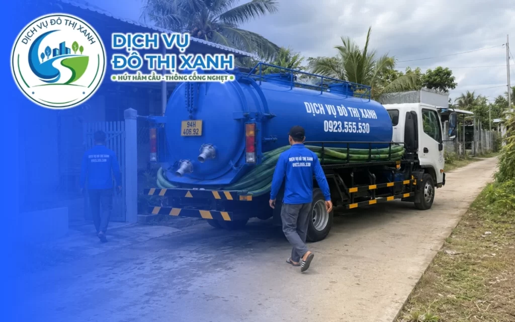 Ảnh đại diện bài viết hút hầm cầu tại Bạc Liêu của Dịch Vụ Đô Thị Xanh