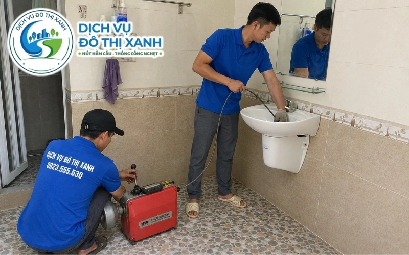 Cát bụi từ Quốc lộ 1A lắng dưới đáy gây nghẹt cống sân tại Cái Nước