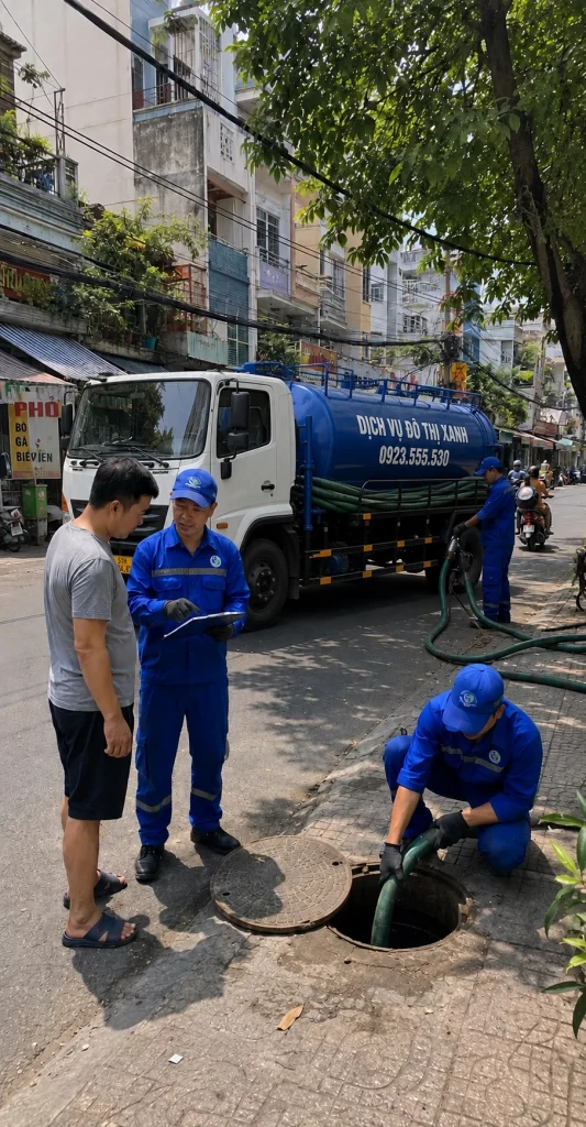 Công ty dịch vụ đô thị xanh