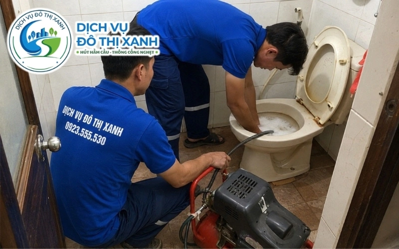 Thông bồn cầu Cái Nước, Đô Thị Xanh tới sau 40 phút 4 Các dị vật thường gây nghẹt bồn cầu được kỹ thuật viên lấy ra tại Cái Nước