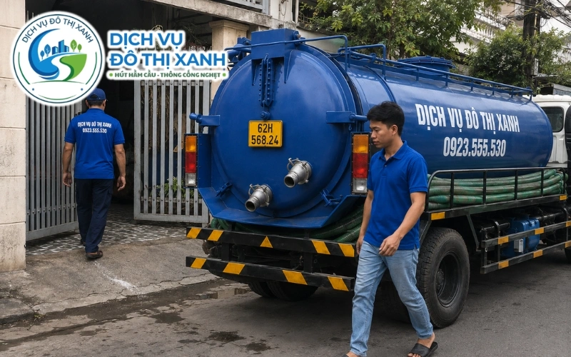 Nhà dân ven sông Tân Trụ có hầm cầu chịu ảnh hưởng theo nhịp thủy triều
