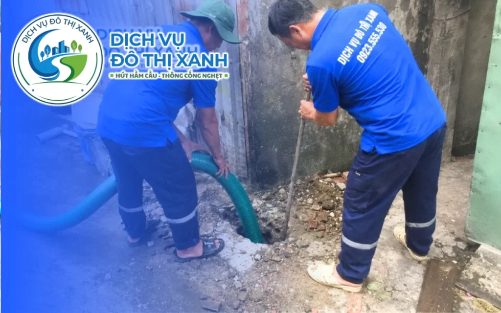 Hút hầm cầu Châu Thành Đồng Tháp, Đô Thị Xanh báo 1 giá rõ
