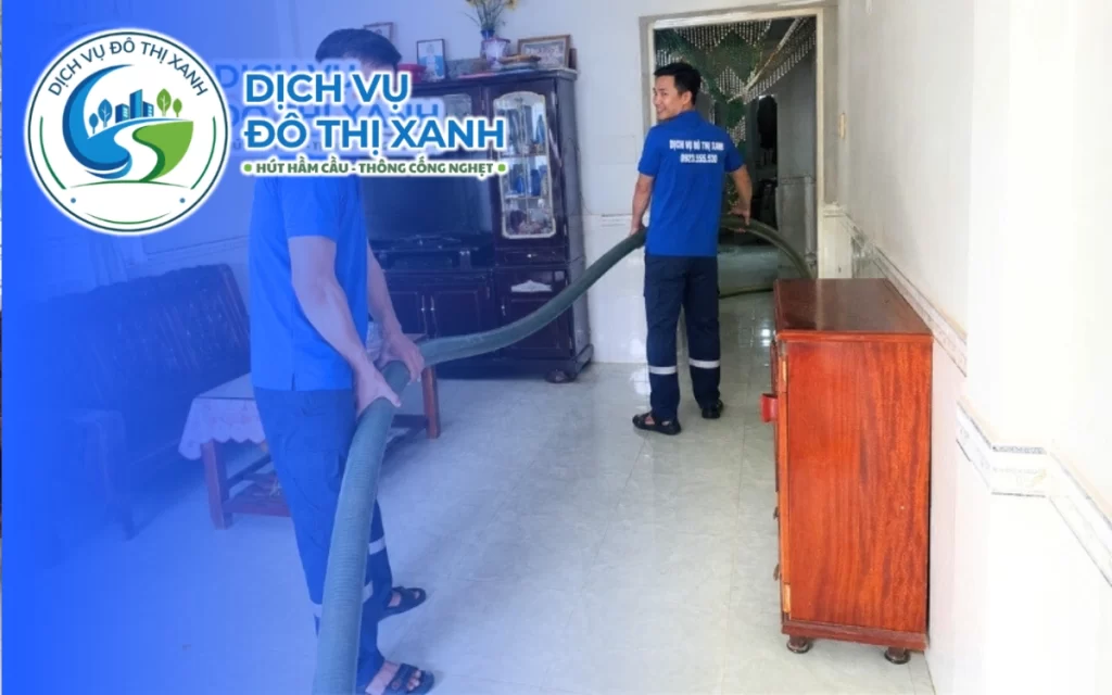 Hút hầm cầu Quận 1, hẹn khung giờ, chốt giá trước 5 Hút hầm cầu Quận 1, Đô Thị Xanh nhận hẹn giờ và có thợ tới từ 20 phút