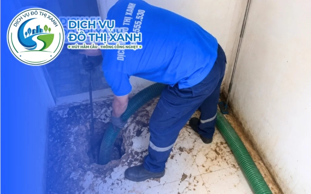 Hút hầm cầu Quận 5, hầm gánh cả nhà ở lẫn quán 2 Hút hầm cầu Quận 5 Chợ Lớn, Đô Thị Xanh nhận phục vụ 24/7