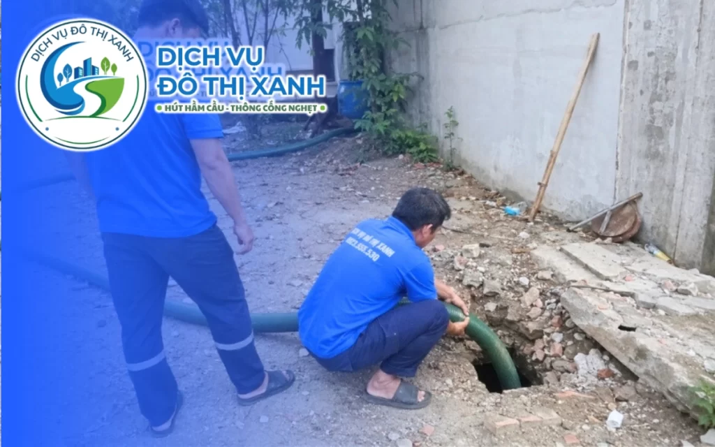 Hút hầm cầu Trà Ôn, Đô Thị Xanh qua phà, trực 24/7 9 Hút hầm cầu Trà Ôn, Đô Thị Xanh phục vụ khu vực qua phà 24/7