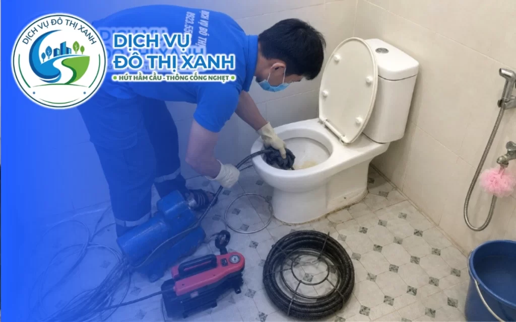 Thông bồn cầu An Minh, Đô Thị Xanh nhận phục vụ cả 7 ngày trong tuần