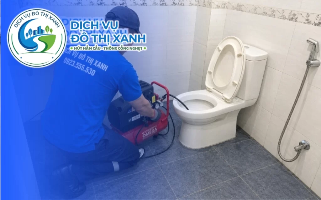 Thông bồn cầu Bến Cát, Đô Thị Xanh kiểm tra cả 2 đầu nước trước khi xử lý