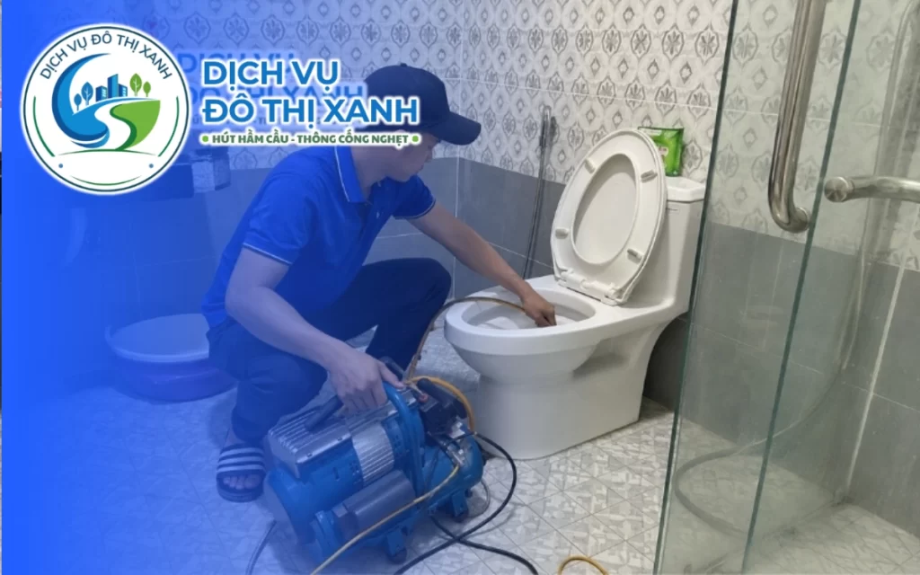 Thông bồn cầu Cái Nước, Đô Thị Xanh có mặt sau 40 phút