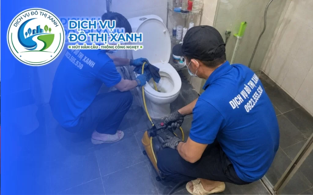 Thông bồn cầu Cần Giờ, Đô Thị Xanh nhận phục vụ cả khu vực xã đảo 24/7