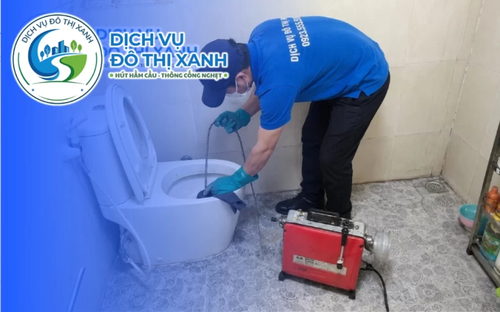 Thông bồn cầu Cầu Kè, Đô Thị Xanh có mặt trong khoảng một giờ sau khi gọi