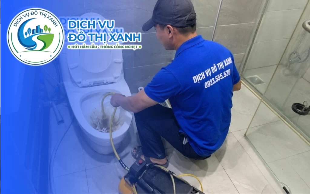 Thông bồn cầu Gò Công Tây, Đô Thị Xanh có mặt trong khoảng 60 phút