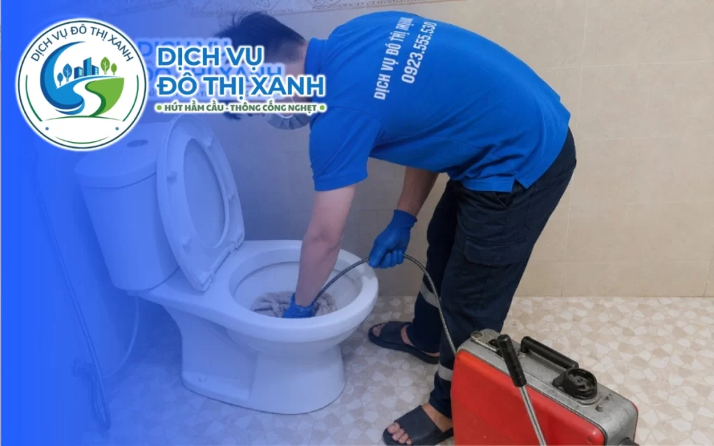 Thông bồn cầu Nhà Bè, Đô Thị Xanh phục vụ tận nhà tại khu vực ven sông 24/7