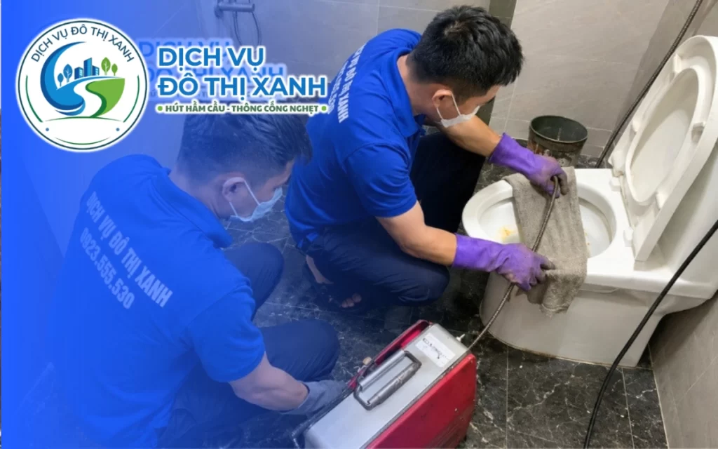 Thông bồn cầu Tân Châu Tây Ninh, Đô Thị Xanh phục vụ 24/7