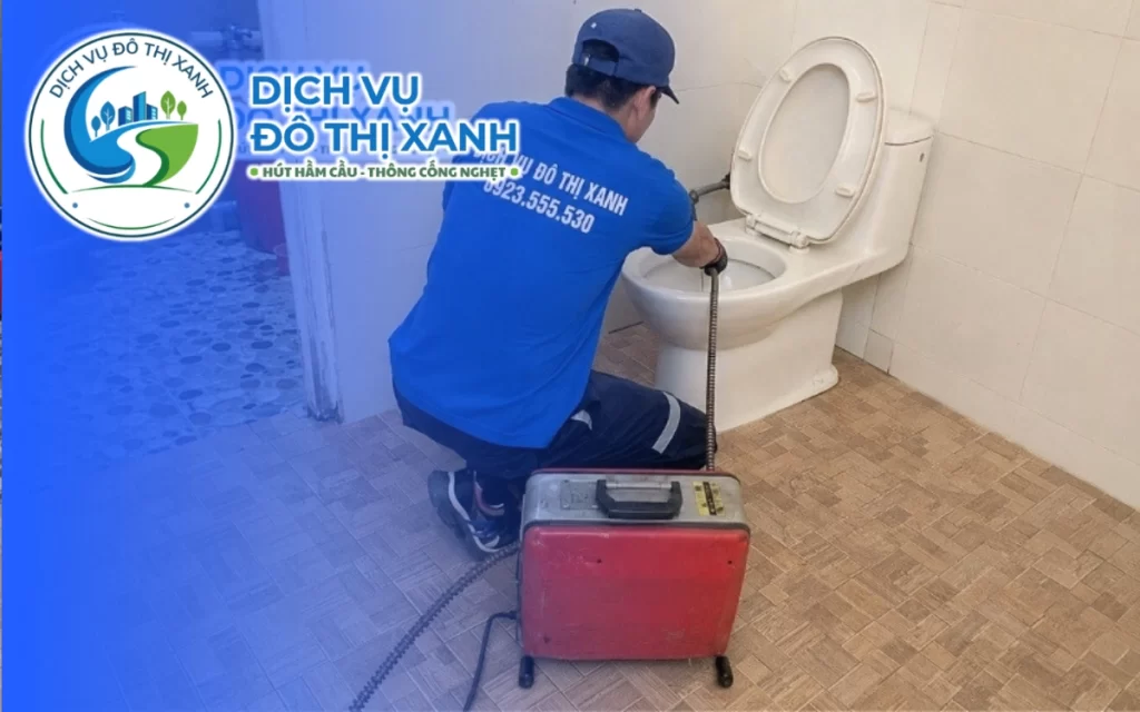 Thông bồn cầu Trần Đề, Đô Thị Xanh phục vụ khu nhà trọ 24/7