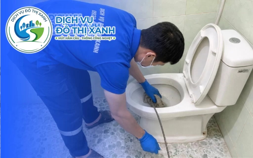 Thông bồn cầu U Minh Thượng, Đô Thị Xanh phục vụ đủ 7 ngày trong tuần