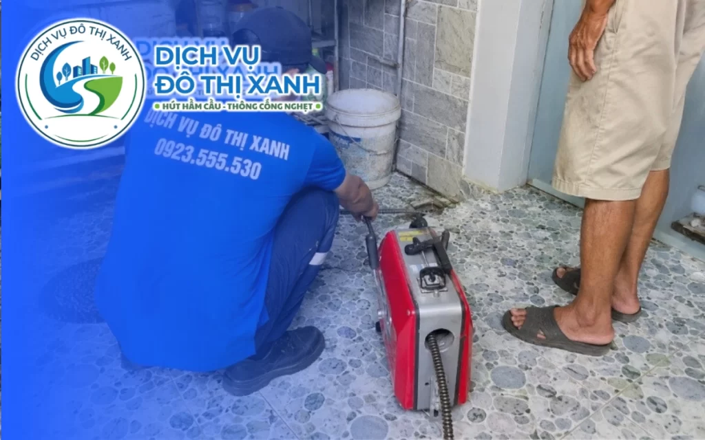 Thông cống nghẹt An Biên, Đô Thị Xanh phục vụ đủ 7 ngày trong tuần