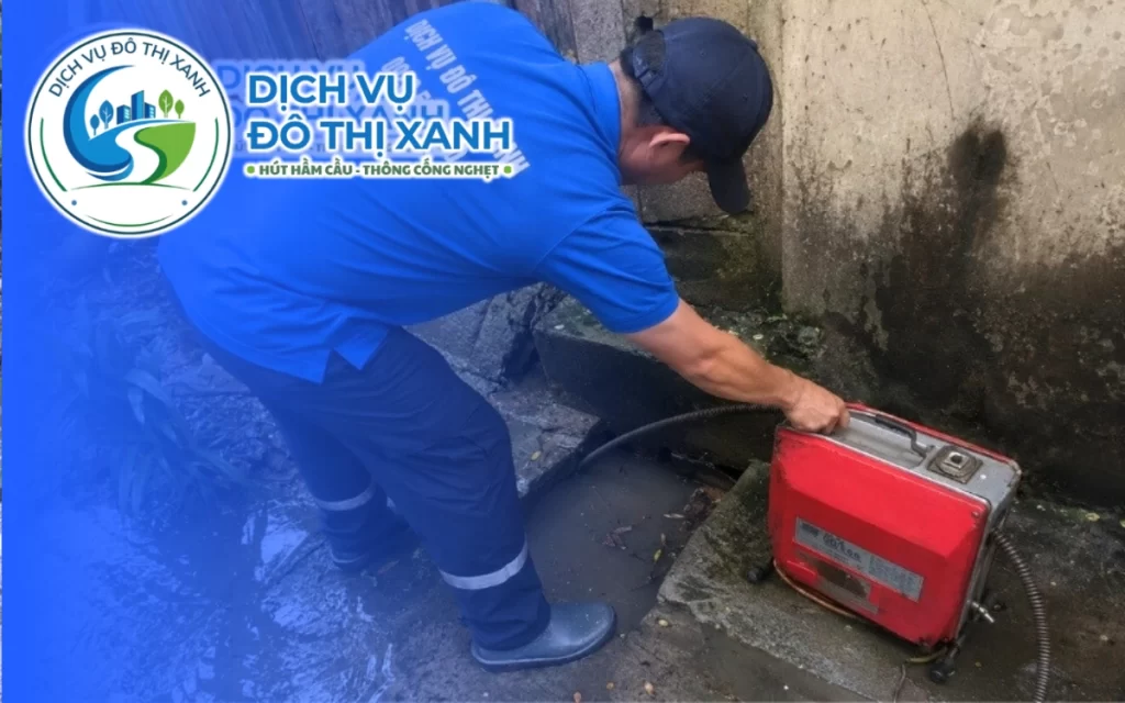 Thông cống nghẹt Bến Cầu, Đô Thị Xanh có thợ hỗ trợ sau 45 phút