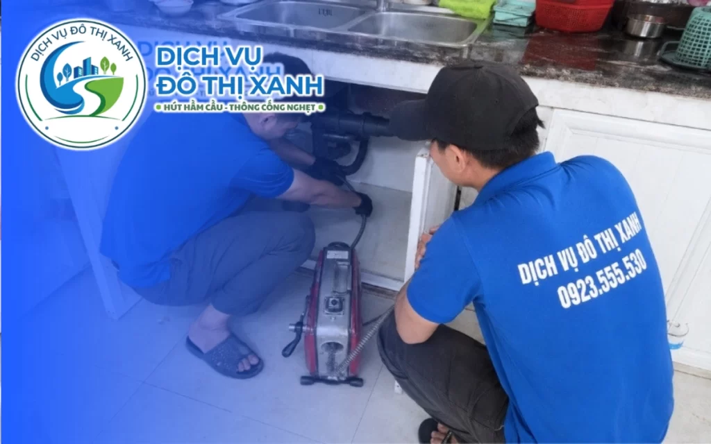 Thông cống nghẹt Bình Minh, Đô Thị Xanh trực máy 24/7 7 Thông cống nghẹt Bình Minh, Đô Thị Xanh có máy túc trực phục vụ 24/7
