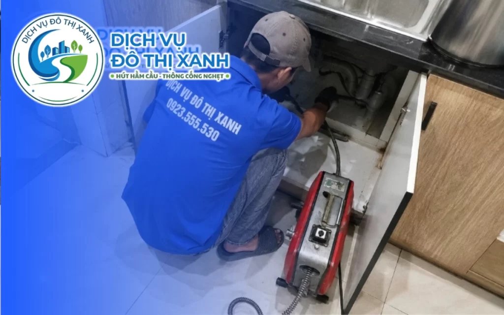 Thông cống nghẹt Bình Thạnh, Đô Thị Xanh nhận hẹn hỗ trợ từ 20 phút