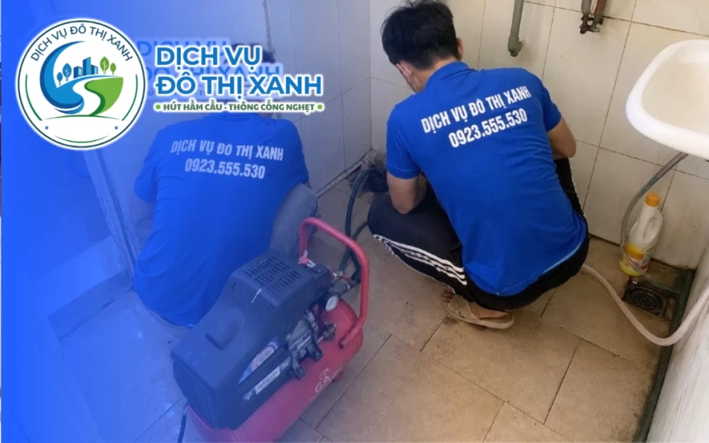 Thông cống nghẹt Cầu Ngang, Đô Thị Xanh soi kiểm tra đường ống 24/7