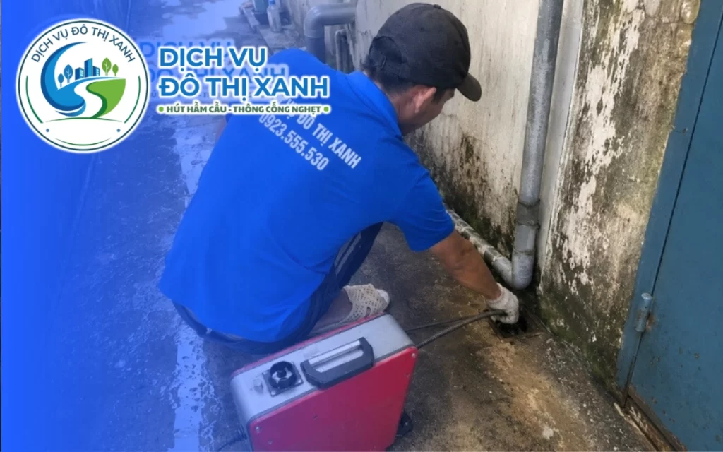 Thông cống nghẹt Châu Thành Kiên Giang, Đô Thị Xanh phục vụ 24/7