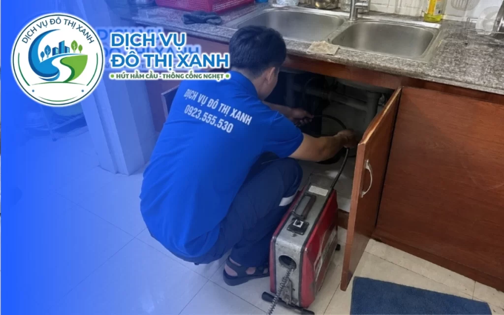 Thông cống nghẹt Gò Dầu, Đô Thị Xanh soi camera và báo giá rõ ràng trước khi thi công