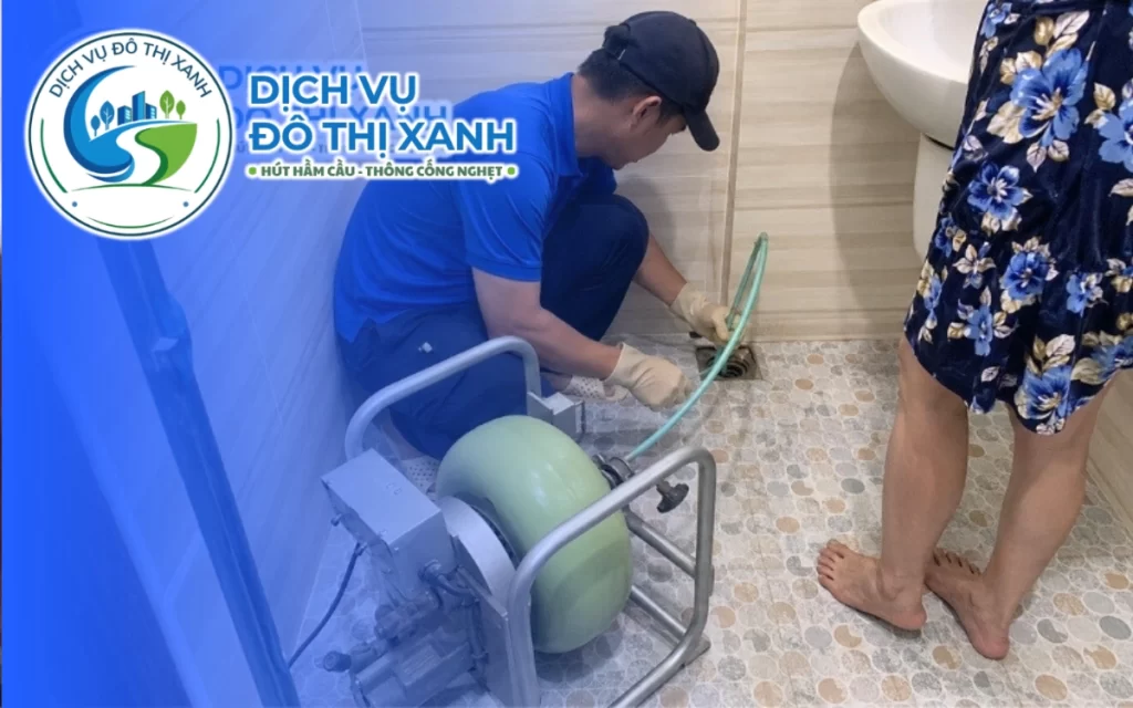 Thông cống nghẹt Hòa Thành, Đô Thị Xanh xử lý tắc nghẽn trong một buổi