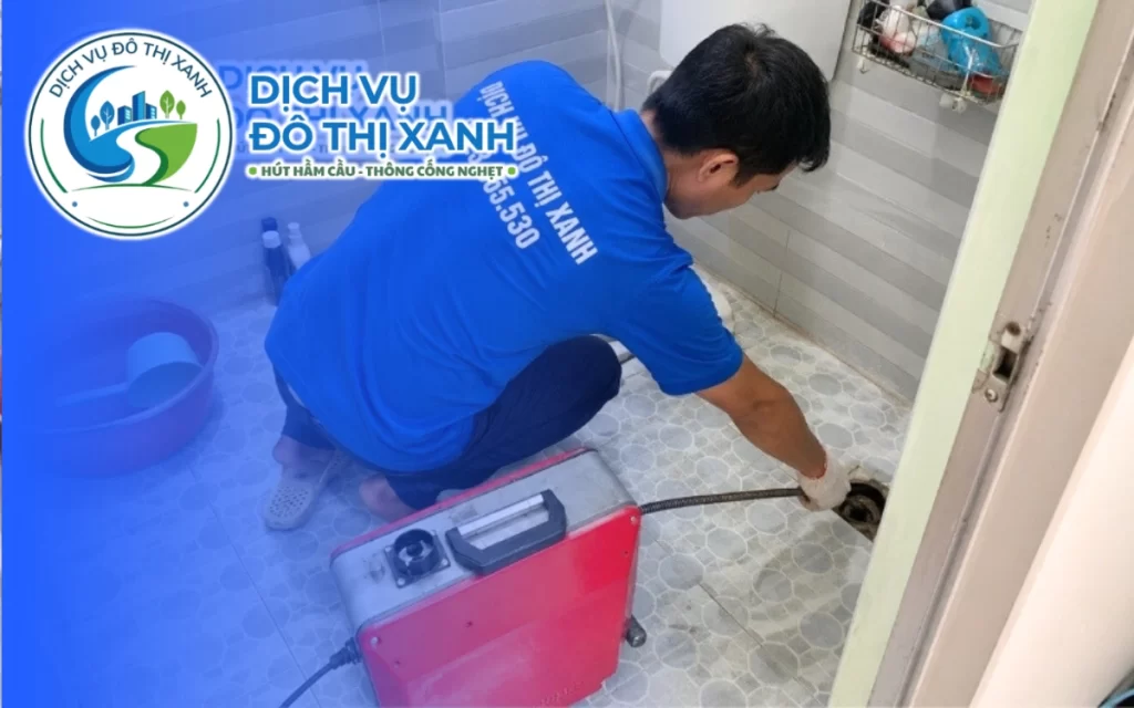 Thông cống nghẹt Hóc Môn, Đô Thị Xanh hỗ trợ nhanh và phục vụ 24/7