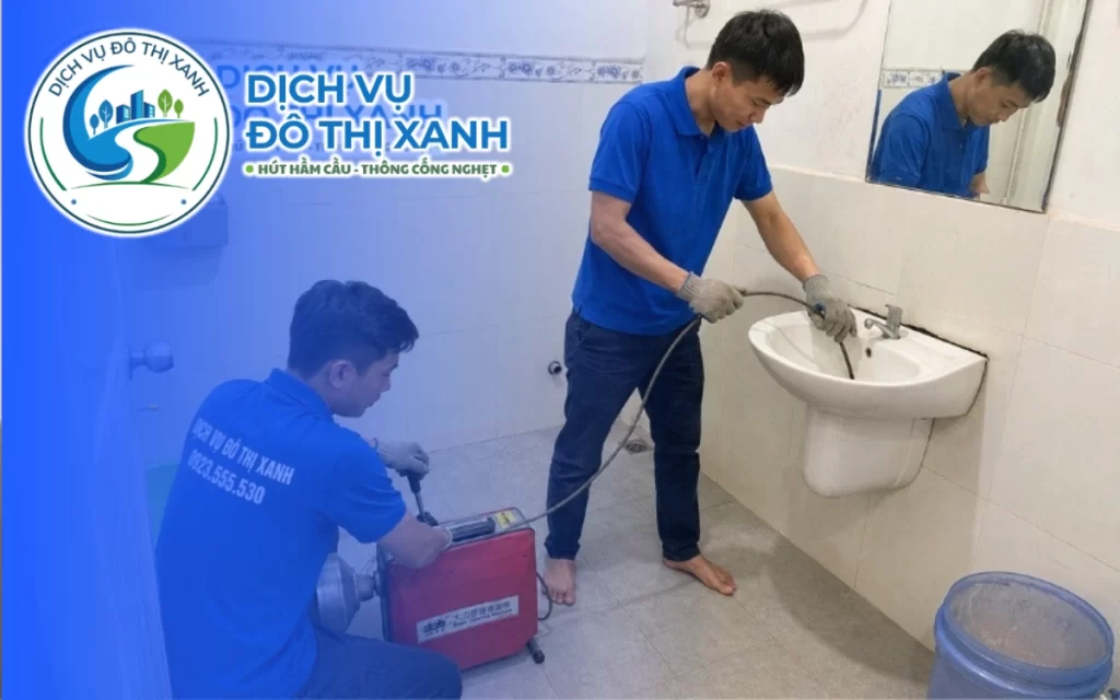 Thông cống nghẹt Long Hồ, Đô Thị Xanh có mặt sau 45 phút 6 Thông cống nghẹt Long Hồ, Đô Thị Xanh có mặt sau 45 phút