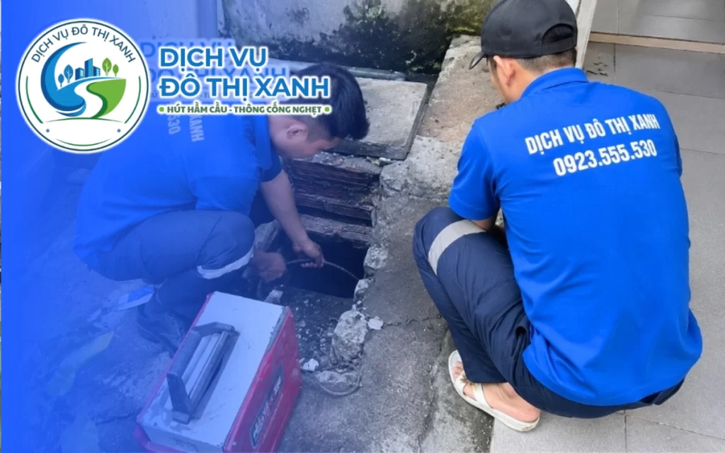 Thông cống nghẹt Mỹ Tho, Đô Thị Xanh phục vụ 5 phường khu vực ven rạch