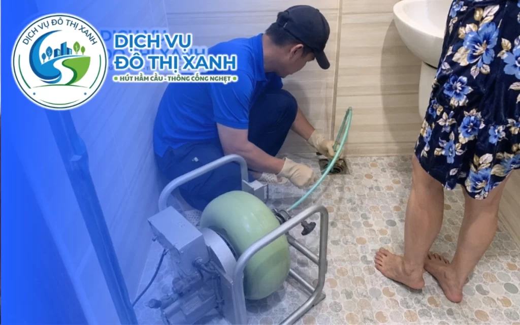 Thông cống nghẹt Phú Giáo, Đô Thị Xanh soi kiểm tra đường ống bằng camera