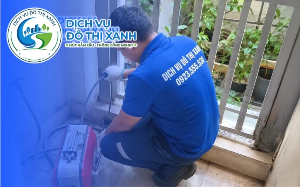 Thông cống nghẹt Quận 12, Đô Thị Xanh có thợ túc trực phục vụ 24/7