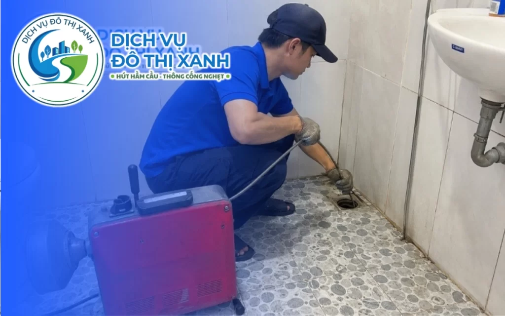 Thông cống nghẹt Quận 6, Đô Thị Xanh có đội thợ trực tuyến phục vụ 24/7