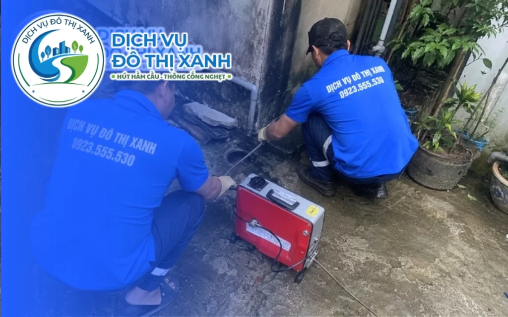Thông cống nghẹt Quận 8, Đô Thị Xanh có thợ vào tận hẻm và nhận ca 24/7