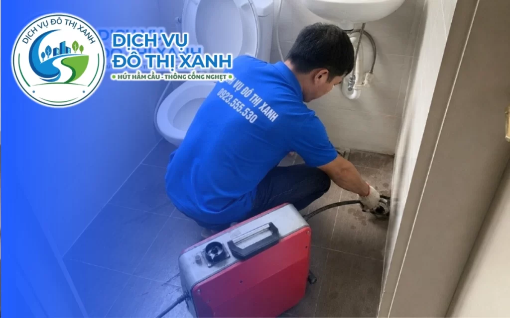 Thông cống nghẹt Tân Hồng, Đô Thị Xanh phục vụ khu vực Sa Rài 24/7