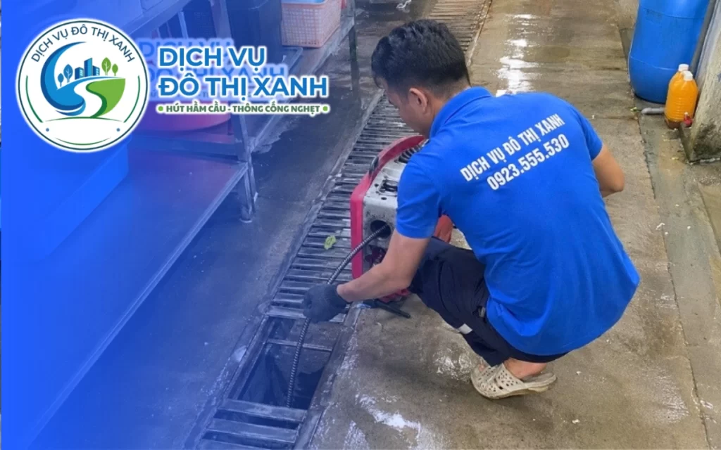 Thông cống nghẹt Tân Trụ, Đô Thị Xanh xử lý thoát nước và chống triều khu vực hai sông