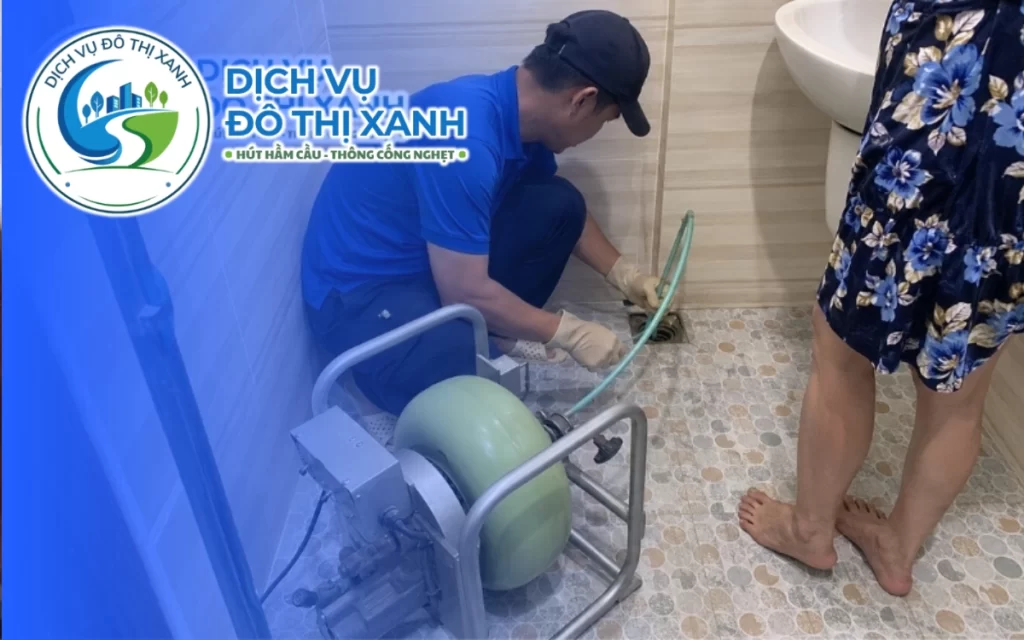 Thông cống nghẹt Tháp Mười, Đô Thị Xanh xử lý nguyên nhân tắc nghẽn tận gốc
