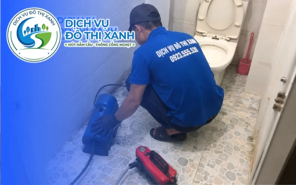 Thông cống nghẹt Trà Ôn, Đô Thị Xanh xử lý tình trạng nước triều trào ngược 24/7