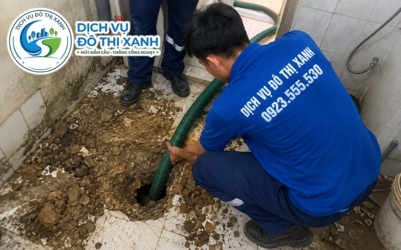 Xe bồn Đô Thị Xanh phục vụ các phường xã ven biển quanh Vĩnh Châu